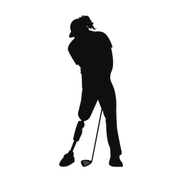 Disability Golf - Female | Classic | Silhouette | v1