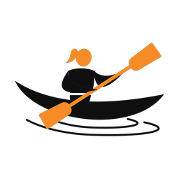 Kayak Racing - Female | Motion | 2 Colored | v2