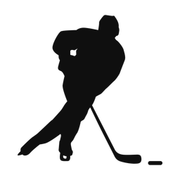 Ice Hockey Player - Male | Classic | Silhouette | v3