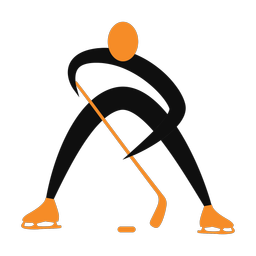 Ice Hockey Player - Male | Motion | 2 Colored | v2