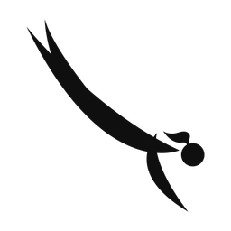 Diving - Female | Motion | Silhouette | v1