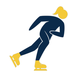 Speed Skating - Female | Strike | 2 Colored | v7