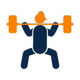 Power Lifter - Female | Round | 2 Colored | v2