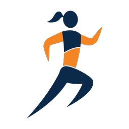 Running - Female | Motion | 2 Colored | v4