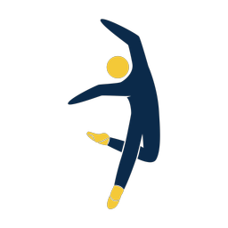Ballet Dancing - Male | Strike | 2 Colored | v2