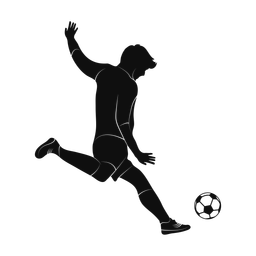 Soccer Player - Male | Promax | Silhouette | v1