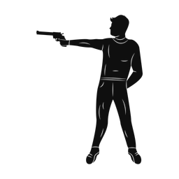 Pistol Shooting - Male | Promax | Silhouette | v1