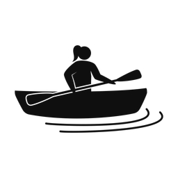 Kayak Racing - Female | Strike | Silhouette | v2