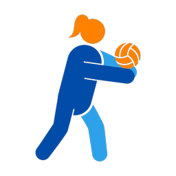 Volleyball - Female | Round | 3 Colored | v2