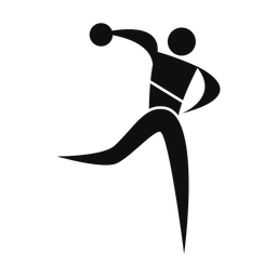 Handball - Male | Motion | Silhouette | v1