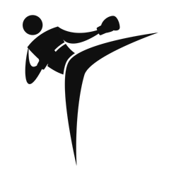 Kickboxing - Male | Motion | Silhouette | v1