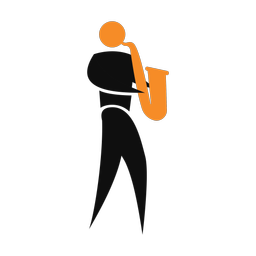 Marching Saxophonist - Male | Motion | 2 Colored | v1