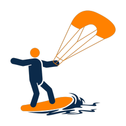 Kitesurfing - Male | Round | 2 Colored | v1
