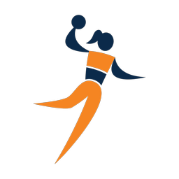 Handball - Female | Motion | 2 Colored | v1