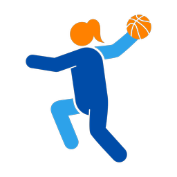 Basketball - Female | Round | 3 Colored | v4