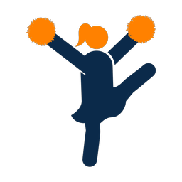 Cheerleader - Female | Round | 2 Colored | v4