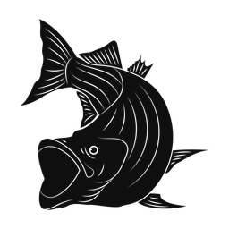 Striped Bass - Both | Promax | Silhouette | v4