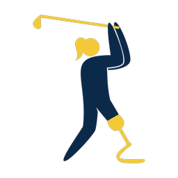 Disability Golf - Female | Strike | 2 Colored | v1