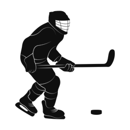 Ice Hockey Player - Male | Promax | Silhouette | v1