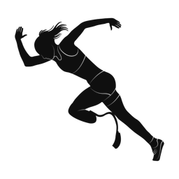 Para Running - Female | Promax | Silhouette | v1