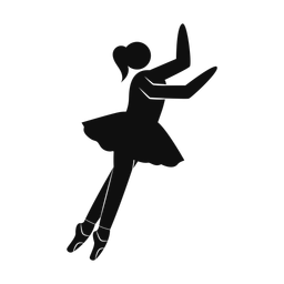 Ballet Dancing - Female | Strike | Silhouette | v5