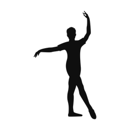 Ballet Dancing - Male | Classic | Silhouette | v2