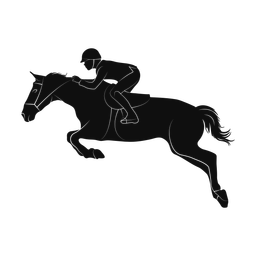 Horse Jumping - Male | Promax | Silhouette | v1