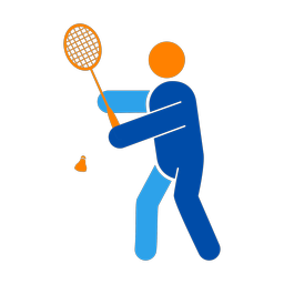 Badminton - Male | Round | 3 Colored | v3