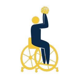 Wheelchair Basketball - Male | Strike | 2 Colored | v1