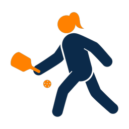 Pickleball - Female | Round | 2 Colored | v1