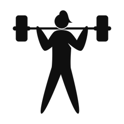 Power Lifter - Female | Strike | Silhouette | v4