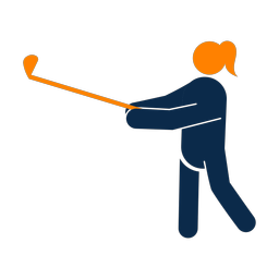 Golf - Female | Round | 2 Colored | v4