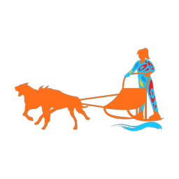 Sled Dog Racing - Female | Splash | Colorful | v1