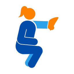 Softball Catcher - Female | Round | 3 Colored | v2
