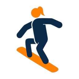 Snowboarding - Female | Round | 2 Colored | v1