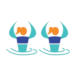 Synchronized Swimming - Female | Motion | 3 Colored | v1