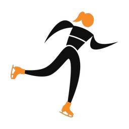 Speed Skating - Female | Motion | 2 Colored | v5