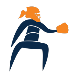 Softball Catcher - Female | Motion | 2 Colored | v1