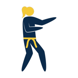 Karate - Female | Strike | 2 Colored | v1