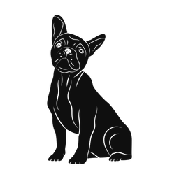 French Bulldog - Both | Promax | Silhouette | v4