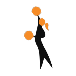 Cheerleader - Female | Motion | 2 Colored | v7