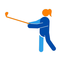 Golf - Female | Round | 3 Colored | v4