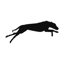 Dog Racing - Both | Classic | Silhouette | v1