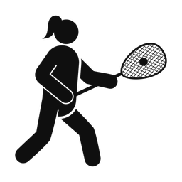 Lacrosse Goalie - Female | Round | Silhouette | v1