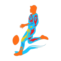 Rugby - Male | Splash | Colorful | v4