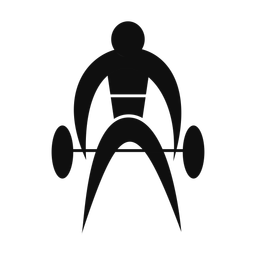 Power Lifter - Male | Motion | Silhouette | v3