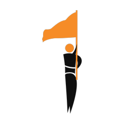 Marching Band Flag Performer - Male | Motion | 2 Colored | v1