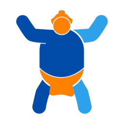 Sumo Wrestling - Male | Round | 3 Colored | v1