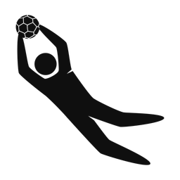 Soccer Goalie - Male | Strike | Silhouette | v2