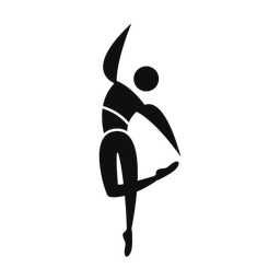 Ballet Dancing - Male | Motion | Silhouette | v1